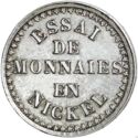 10 Centimes (Essai Nickel. No date)