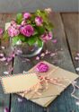 Roses and letters