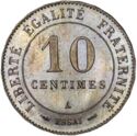 10 Centimes (Essai by Merley 24 sides)