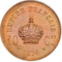 10 Centimes (Napoleon IV Pretender)