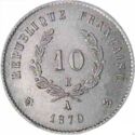 10 Centimes (Essai E Aluminium)