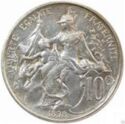10 Centimes (Silver plated)