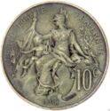 10 Centimes (Essai. Silver plated)