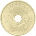 10 Centimes (Essai by Pillet. Gold)