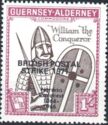 William the Conqueror. British Postal Strike 1971