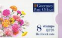Guernsey Post Office Booklet 8 Stamps £ 1.28 Bailiwick Rate