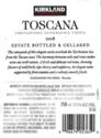 Kirkland Toscana Red Italy