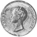 2½ Centimes (Henri V Pretender. No date)