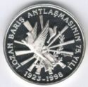 3,000,000 Lira (75th Anniversary Republic - freedom design)