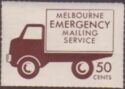 Melbourne Emergency Mailing Service. Air Mail to London