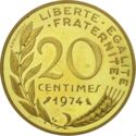 20 Centimes (Piedfort)