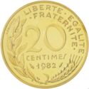 20 Centimes (Piedfort)