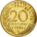 20 Centimes (Piedfort)