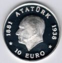 2,500,000 Lira (60th anniversary of death of Atatürk)