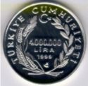 4,000,000 Lira (Mustafa Kemal Atatürk)