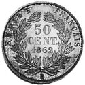 50 Centimes (E - Essai)