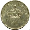 50 Centimes (Napoleon IV Pretender Essai)