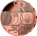 ¼ Euro (Transfer of the Olympic Games Tokyo - Paris)