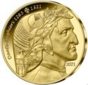 50 Euro (Dante Alighieri 700th anniversary of his death)