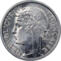 50 Centimes (Aluminium, light type)