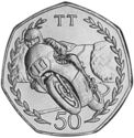 50 Pence (Tourist Trophy Motorcycle Races, Mick Grant)
