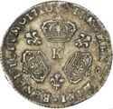 1/10 Ecu (Louis XIV. K - Bordeaux)
