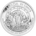 25 Cents (100th Anniversary of the First Canadian Arctic ..)