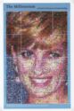 Princess Diana in Flower Mosaic