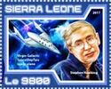 Stephen Hawking, Virgin Galactic SpaceShipTwo space plane