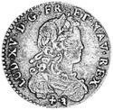 1/12 Ecu (Louis XV. 10 Sols. R - Orleans)
