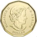 1 Dollar (125th Anniversary of the Klondike Gold Rush. Color)