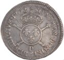 ½ Ecu (Louis XIV. D - Lyon)