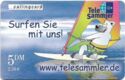 Telesammler e.V. - Surfen Sie mit uns (Eisbär als Surfer)