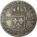 ½ Ecu (Louis XIV - 44 Sols. Alsace & Sarre. A - Paris)