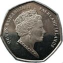 50 Pence (Falkland Islands Wolf)