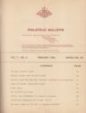 Philatelic Bulletin February 1960, Vol 7 No 4 Whole No 40