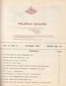 Philatelic Bulletin October 1960, Vol 8 No 2 Whole No 44