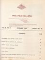 Philatelic Bulletin December 1960, Vol 8 No 3 Whole No 45