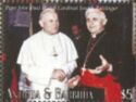 Saint Pope John Paul II and Joseph Ratzinger