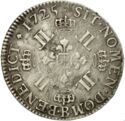 ½ Ecu (Louis XV - B - Rouen)
