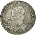 ½ Ecu (Louis XV - B - Rouen)