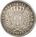 ½ Ecu (Louis XV. DB - 🐄 - Pau)