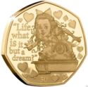 50 Pence (Alice - Gold)
