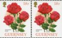 Standard Rose (from booklet, left and right imperforate)