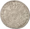 ½ Ecu (Louis XV. - N - Montpellier)