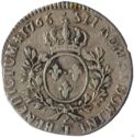 ½ Ecu (Louis XV. - T - Nantes)