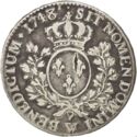 ½ Ecu (Louis XV. - W - Lille)
