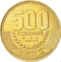 500 Colones (Thick numerals; non-magnetic)