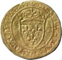 ½ Ecu d'or (Charles VII - First emission. No date)