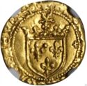 ½ Ecu d'or (Charles VIII - 2nd Emission. Paris. No date)